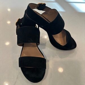 Aerosoles Camera Platform Block Heel  Dress Sandals